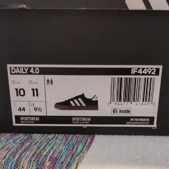 Adidas Daily 4.0 10m Or 11w - Picture 2 of 6